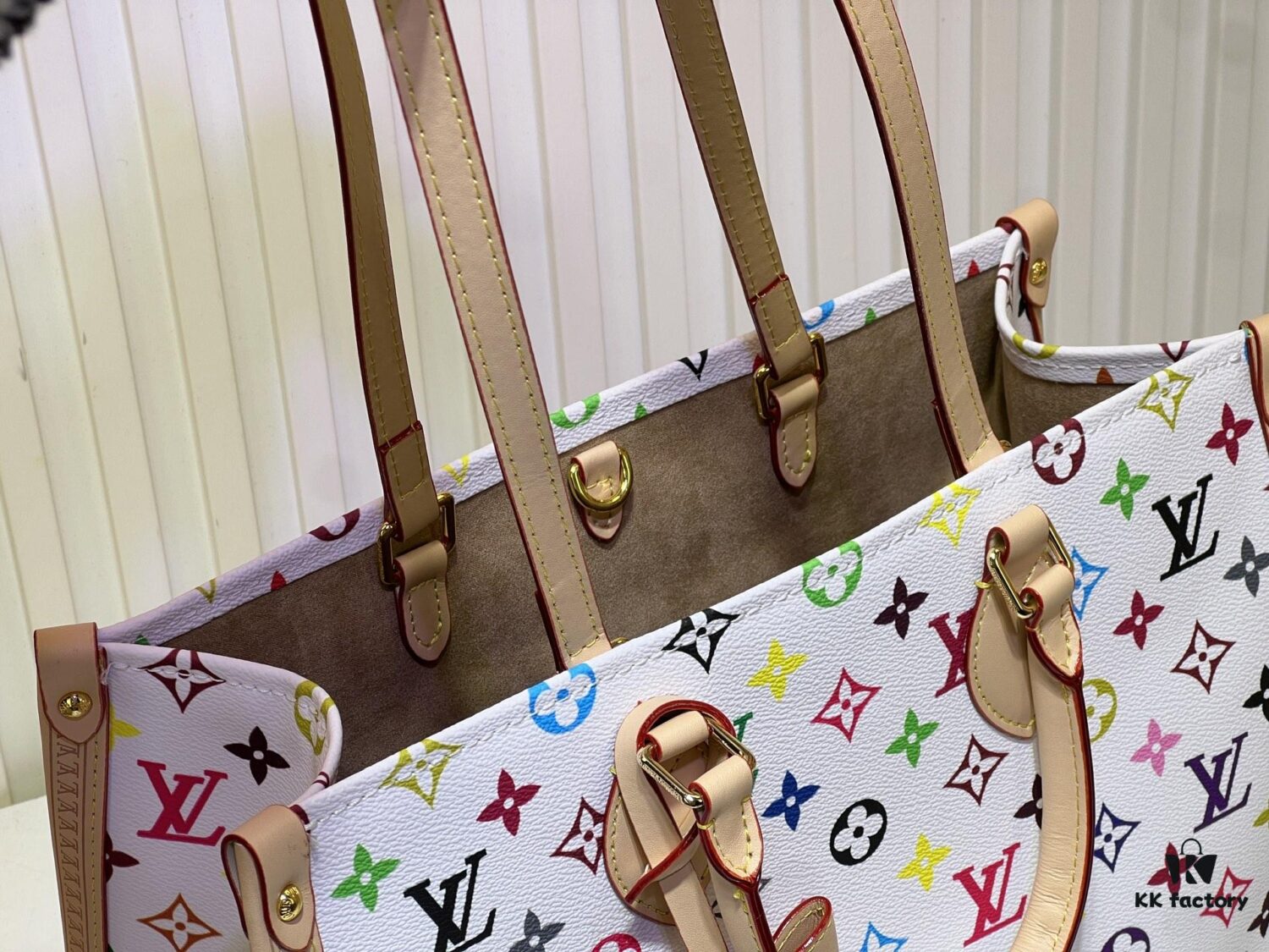 693037e1f09edb6de4c4cdf4 Upgraded Original M13079 Louis Vuitton x Takashi Murakami Reimagined OnTheGo MM Handbag
