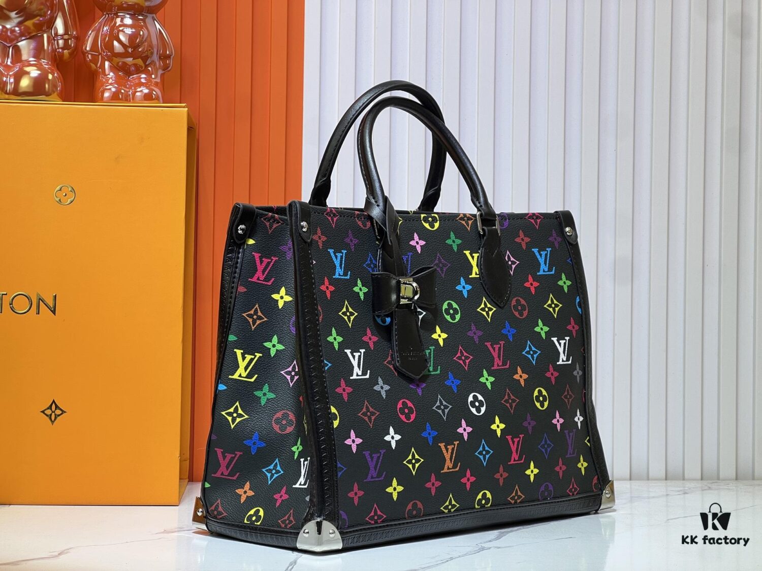 693037e6f09edb6de4c4cdfa Upgraded Original M13079 Louis Vuitton x Takashi Murakami Reimagined OnTheGo MM Handbag