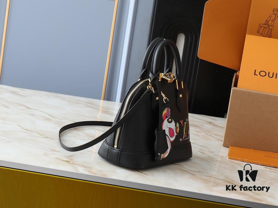 693037f3f09edb6de4c4ce07 Upgraded Original M13670 M14197 M53152 Alma BB Bag from the Louis Vuitton x Takashi Murakami Re-Edition Collection