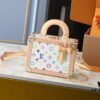 693037f9f09edb6de4c4ce10 Upgraded Original M13125 M45675 Louis Vuitton x Takashi Murakami Petite Valise Bag