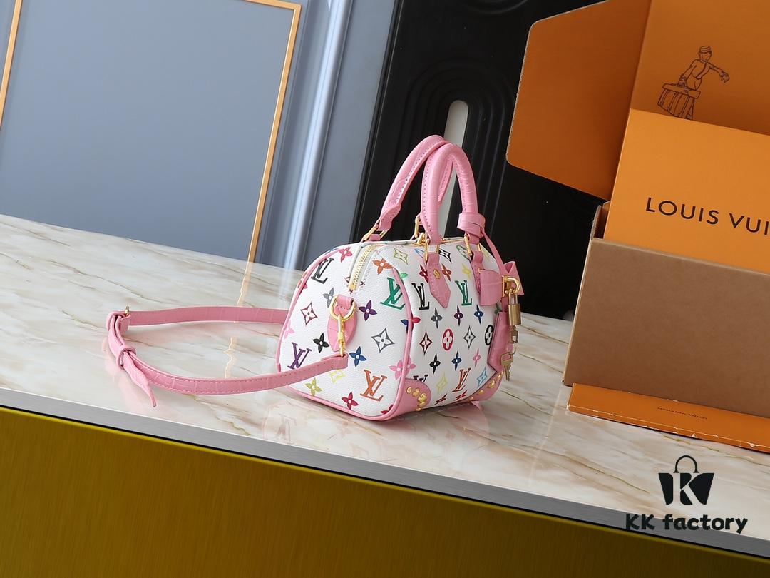69303803f09edb6de4c4ce1d Upgraded Original Crocodile Texture M58953 M46234 M46222 Speedy Bandoulière 20 Handbag