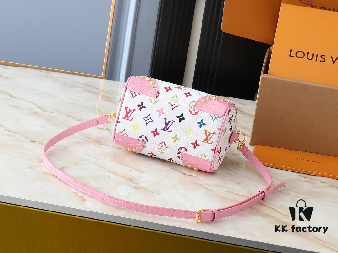 69303804f09edb6de4c4ce1e Upgraded Original Crocodile Texture M58953 M46234 M46222 Speedy Bandoulière 20 Handbag