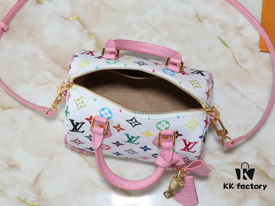 69303808f09edb6de4c4ce22 Upgraded Original Crocodile Texture M58953 M46234 M46222 Speedy Bandoulière 20 Handbag