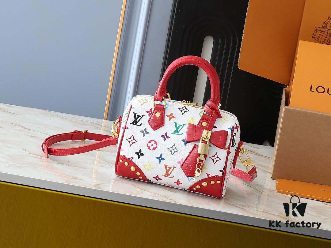 69303811f09edb6de4c4ce2c Upgraded Original Crocodile Pattern M58953 M46234 M46222 Speedy Bandoulière 20 Handbag