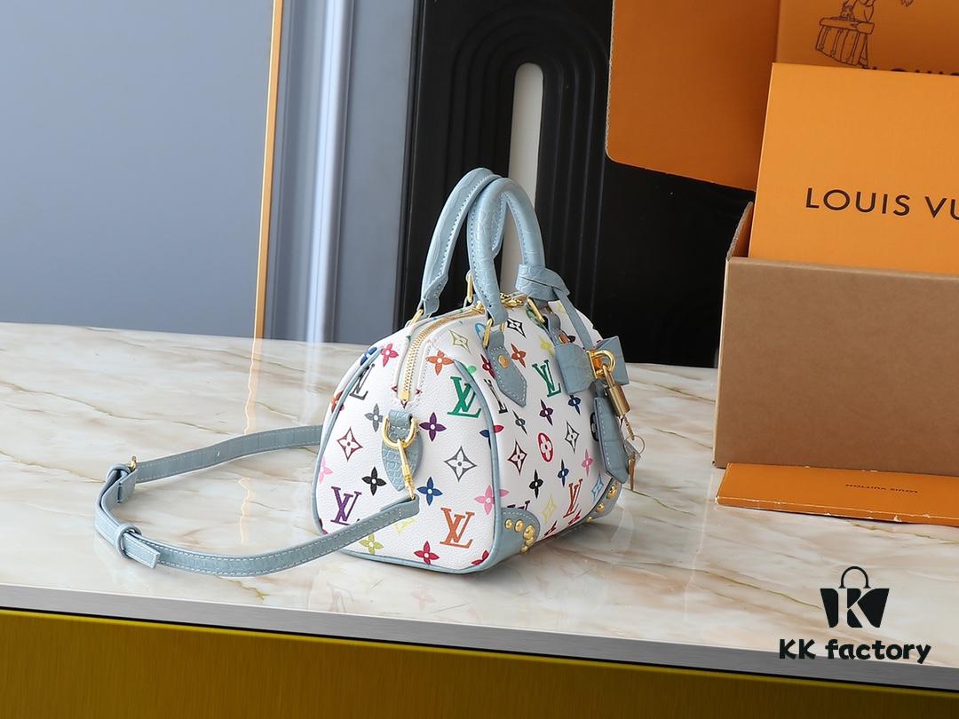 69303824f09edb6de4c4ce3c Upgraded Original Crocodile Texture M58953 M46234 M46222 Speedy Bandoulière 20 Handbag