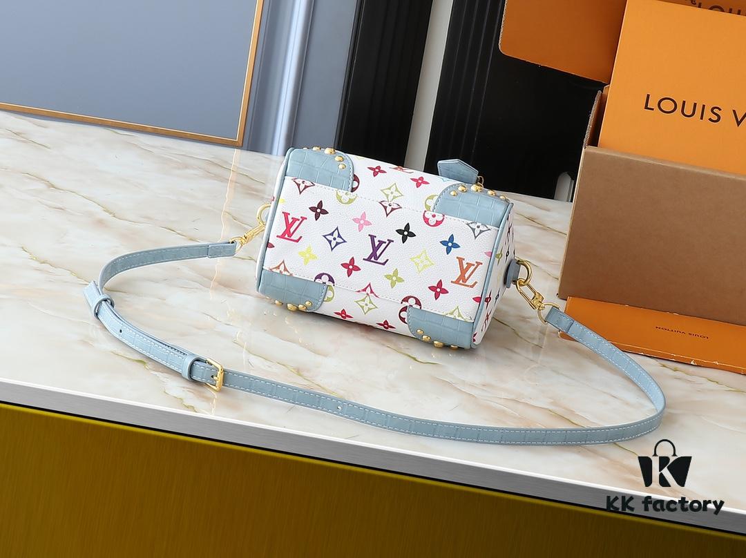 69303827f09edb6de4c4ce3e Upgraded Original Crocodile Texture M58953 M46234 M46222 Speedy Bandoulière 20 Handbag