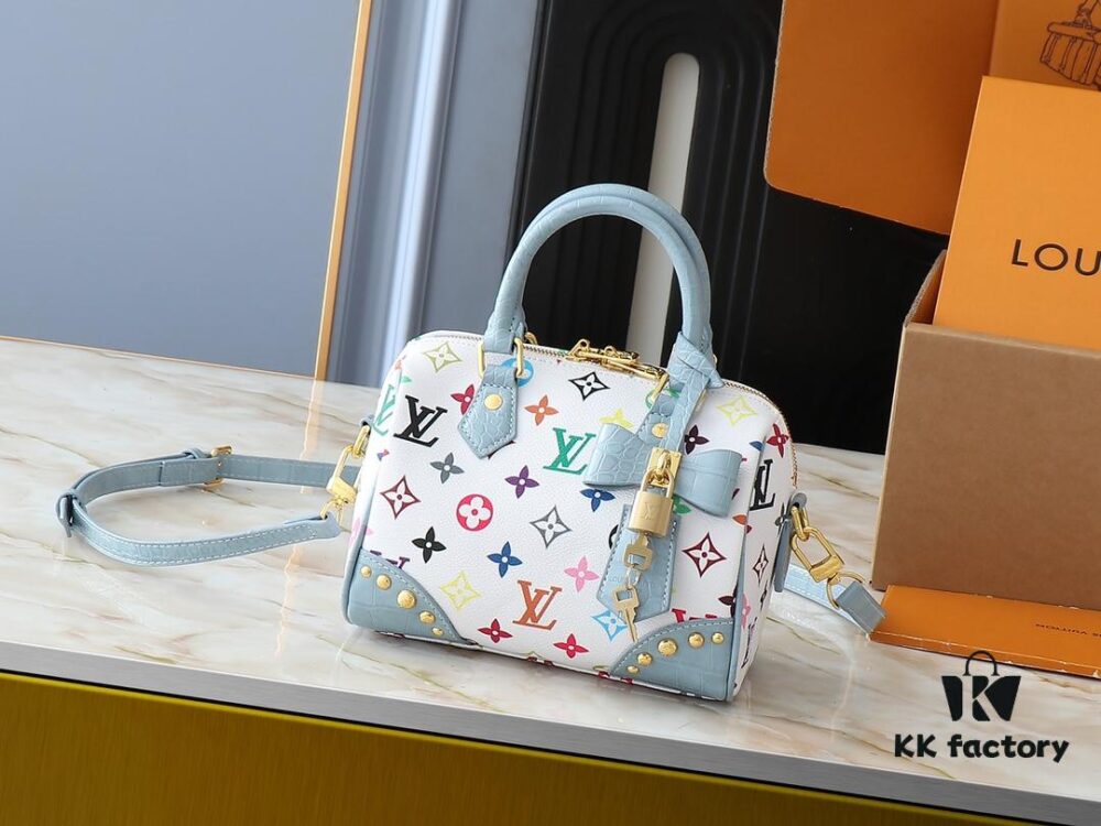 69303829f09edb6de4c4ce40 Upgraded Original Crocodile Texture M58953 M46234 M46222 Speedy Bandoulière 20 Handbag