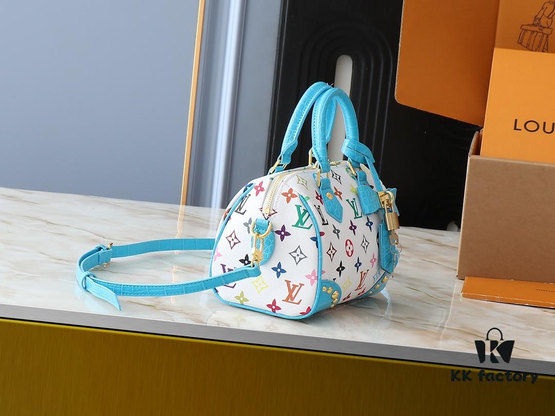 6930382bf09edb6de4c4ce44 Upgraded Original Crocodile Texture M58953 M46234 M46222 Speedy Bandoulière 20 Handbag