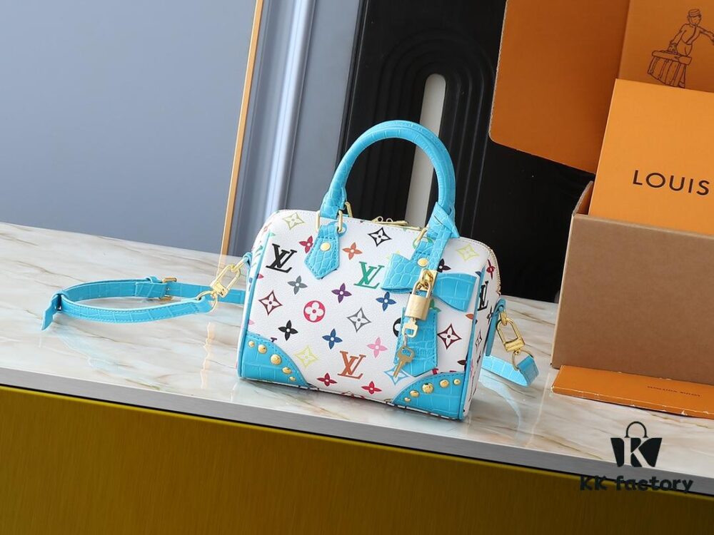 6930382ff09edb6de4c4ce49 Upgraded Original Crocodile Texture M58953 M46234 M46222 Speedy Bandoulière 20 Handbag