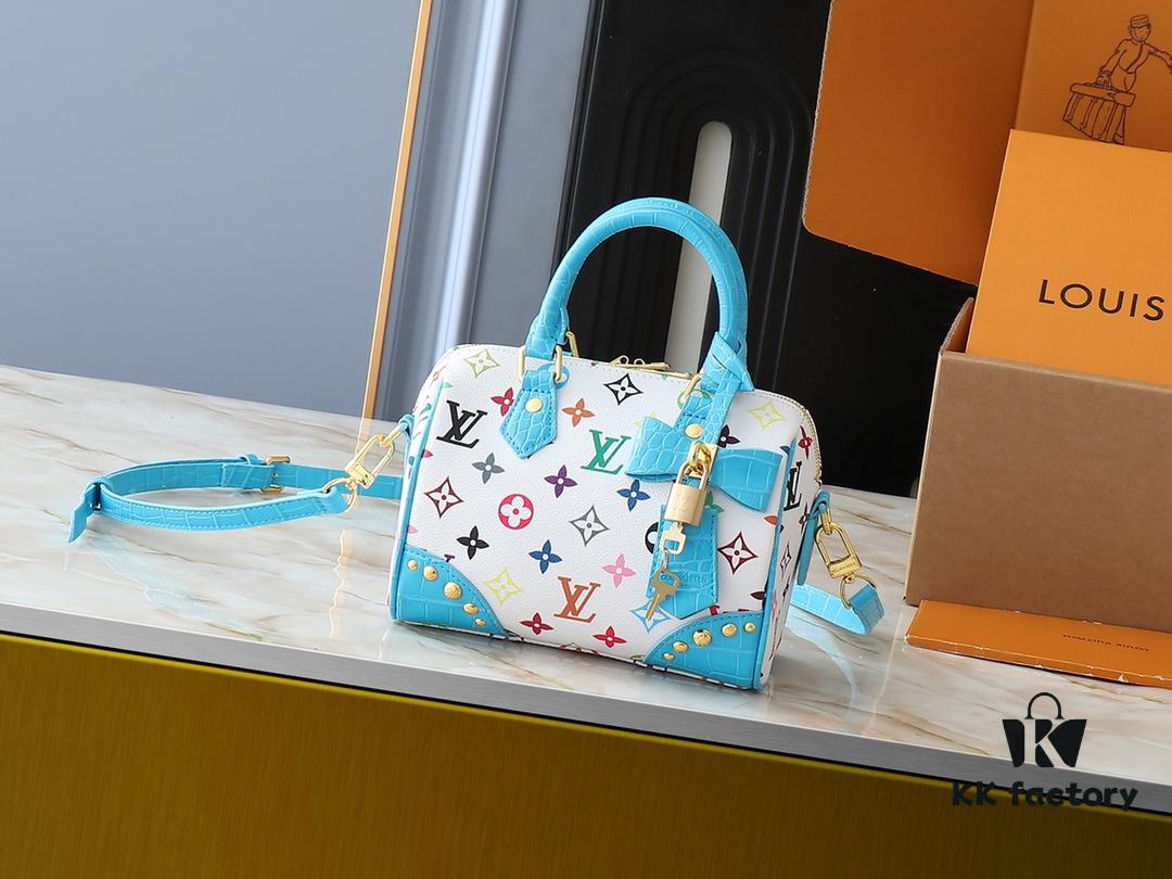 6930382ff09edb6de4c4ce49 Upgraded Original Crocodile Texture M58953 M46234 M46222 Speedy Bandoulière 20 Handbag