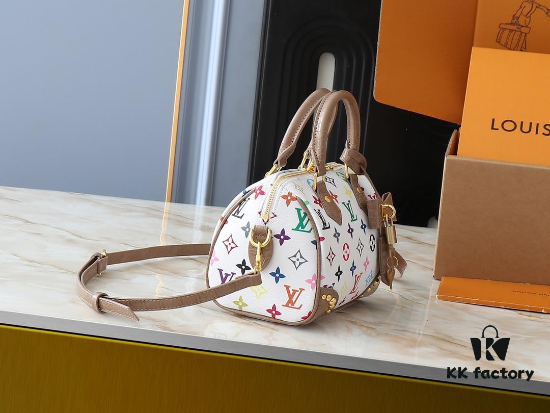 69303831f09edb6de4c4ce4c Upgraded Original Crocodile-Texture M58953 M46234 M46222 Speedy Bandoulière 20 Handbag