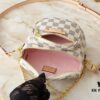 69303851f09edb6de4c4ce6d Upgraded Original M46917 M82335 M83275 M82208 M82347 Mini Bumbag from LV Gradient Collection
