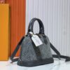 69303878f09edb6de4c4ce8d Upgraded Embossed Denim M53152 This Charming Alma BB Handbag Originates from Louis Vuitton's Classic 1934 Design
