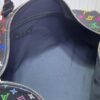 69303891f09edb6de4c4ce9a M13742 Multicolor White and Black Travel Bag, LV x TM KEEPALL BANDOULIÈRE 45, New Arrival