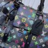 693038aef09edb6de4c4cead M13742 Multicolor White and Black Travel Bag, LV x TM KEEPALL BANDOULIÈRE 45, New Arrival