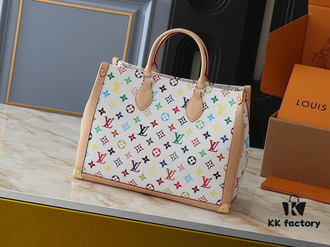 693038bff09edb6de4c4cec2 Upgraded Original M13079 Louis Vuitton x Takashi Murakami Reimagined OnTheGo MM Handbag