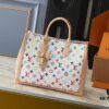 693038c0f09edb6de4c4cec3 Upgraded Original M13079 Louis Vuitton x Takashi Murakami Reimagined OnTheGo MM Handbag