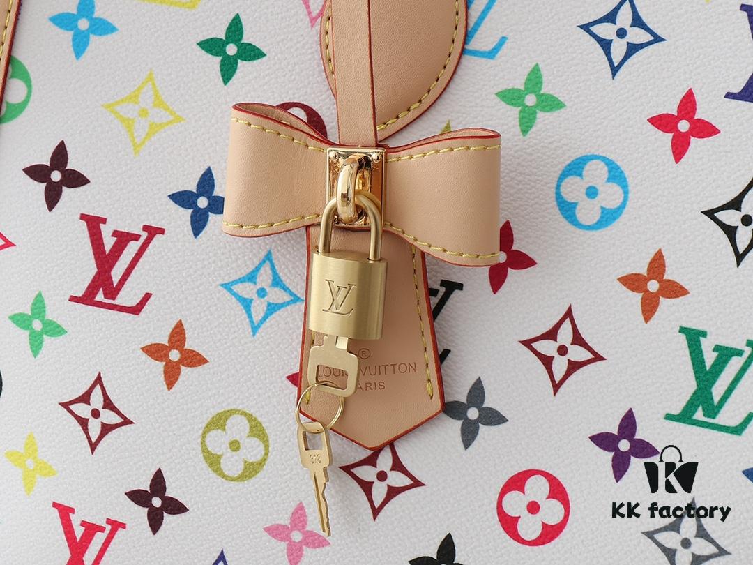 693038c0f09edb6de4c4cec4 Upgraded Original M13079 Louis Vuitton x Takashi Murakami Reimagined OnTheGo MM Handbag
