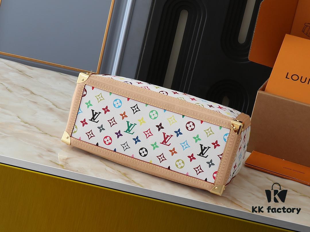 693038c1f09edb6de4c4cec5 Upgraded Original M13079 Louis Vuitton x Takashi Murakami Reimagined OnTheGo MM Handbag
