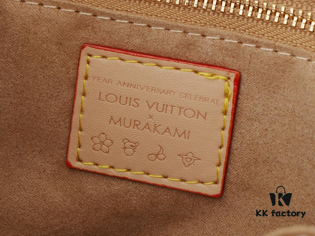 693038c4f09edb6de4c4cec7 Upgraded Original M13079 Louis Vuitton x Takashi Murakami Reimagined OnTheGo MM Handbag