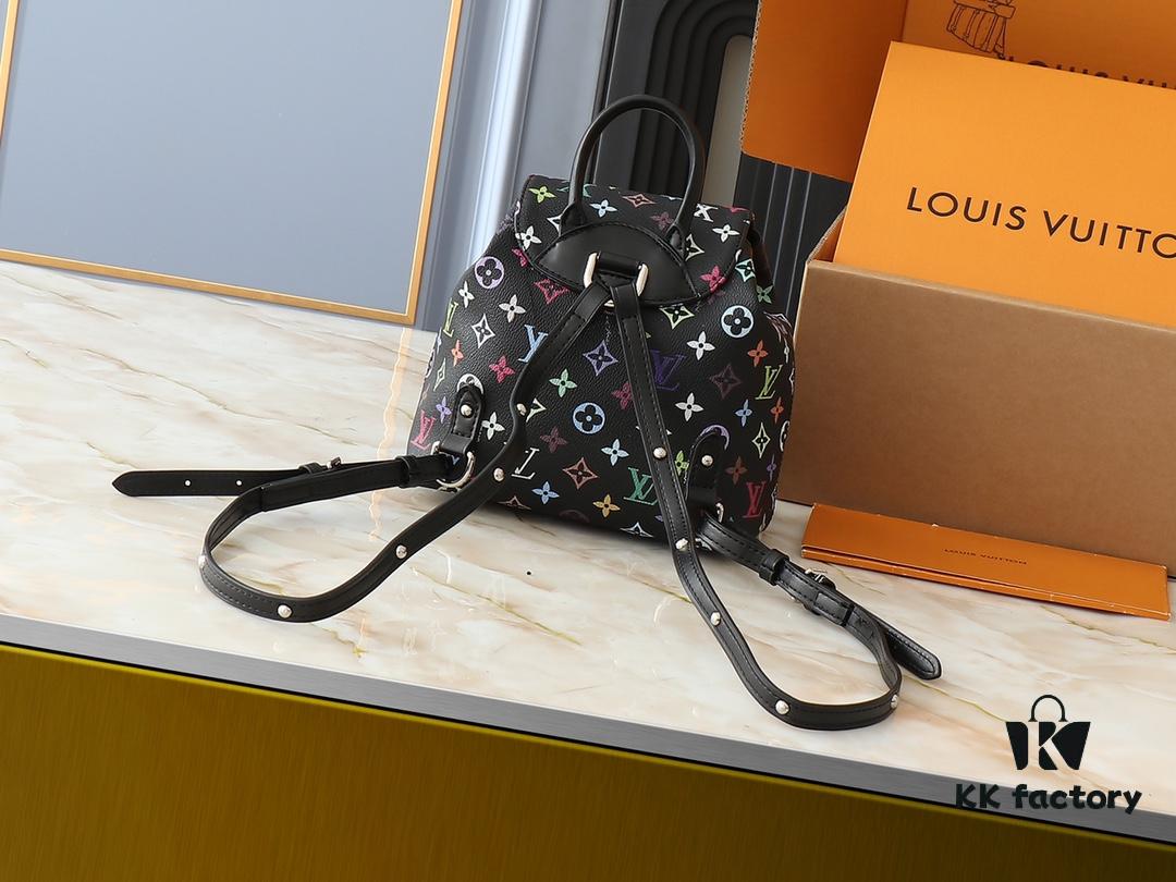693038cff09edb6de4c4ced2 Upgraded Original M13081 M46836 This Venice Backpack Crafted from Coated Canvas with Vivid Hues by Japanese Artist Takashi Murakami Depicting the Monogram Pattern, Showcasing the Playful Spirit of the Louis Vuitton x Takashi Murakami Reissue Collection