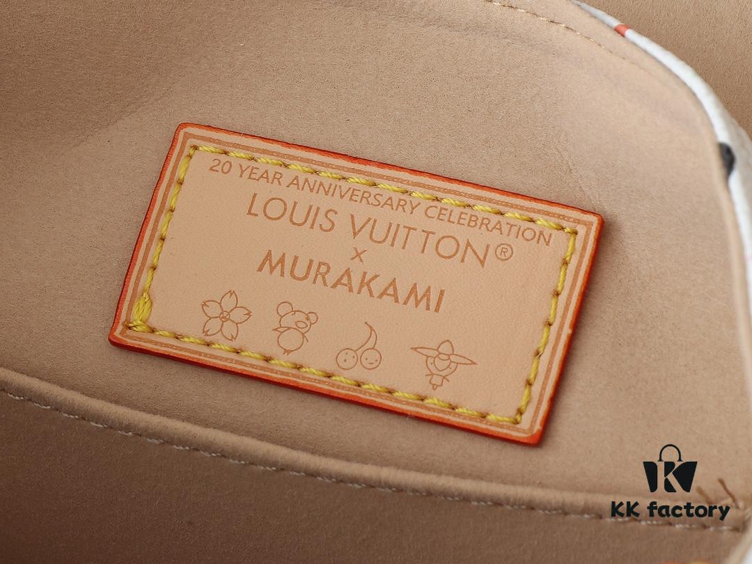 693038ddf09edb6de4c4cee1 Upgraded Original M13081 M46836 This Venice Backpack Crafted from Coated Canvas with Vivid Hues by Japanese Artist Takashi Murakami Depicting the Monogram Pattern, Showcasing the Playful Spirit of the Louis Vuitton x Takashi Murakami Reissue Collection