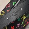 693038f1f09edb6de4c4cefb M14046 M46358 Black Tricolor White Tricolor Side Trunk Medium Handbag