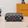 693038f3f09edb6de4c4cefd M14046 M46358 Black Tricolor White Tricolor Side Trunk Medium Handbag