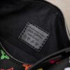 693038f5f09edb6de4c4cefe M14046 M46358 Black Tricolor White Tricolor Side Trunk Medium Handbag