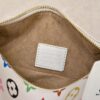 693038fcf09edb6de4c4cf04 M14046 M46358 Black Tricolor White Tricolor Side Trunk Medium Handbag