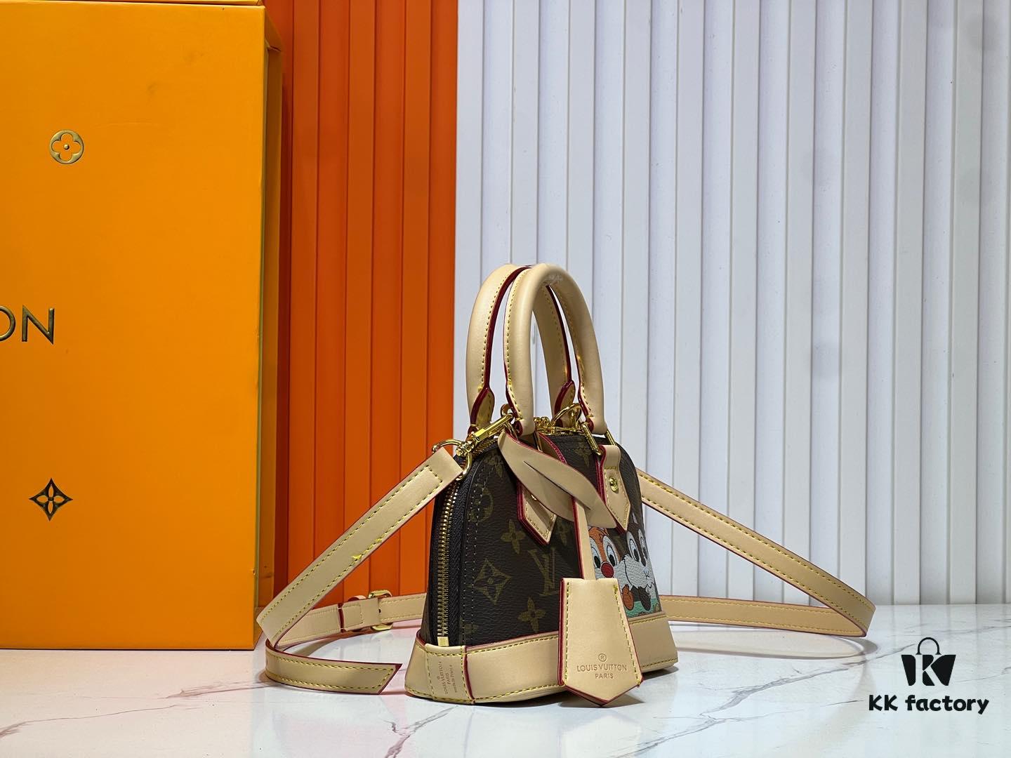 Upgraded Original [Alma Nano Shell Handbag] M82717 M90611 Mini Shell Bag Chic & Starry Dew Series New Launch Nano Alma Bag