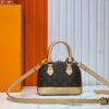 Upgraded Original Version [Louis Vuitton Alma Nano Shell Handbag] M82717 M90611 Mini Shell Bag Kiki Starry Series New Launch Nano Alma Bag