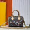 69303917f09edb6de4c4cf2d Speedy Bandoulière 20 Handbag in Monogram Canvas with Cowhide Trim