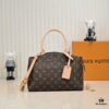 69303929f09edb6de4c4cf42 LV New Grand Palais MM 2021 Collection Louis Vuitton Trendy Fashion Shoulder Handbag in Calfskin Print, Size: 29-18-12.5