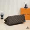 Large 2021 New LV New Grand Palais MM 🎉🎉🎉 Louis Vuitton Double-Sided Yellow Leather Monogram Fashion Shoulder and Top Handle Bag