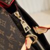 Large 2021 New LV New Grand Palais MM 🎉🎉🎉 Louis Vuitton Double-Sided Yellow Leather Monogram Fashion Shoulder and Top Handle Bag