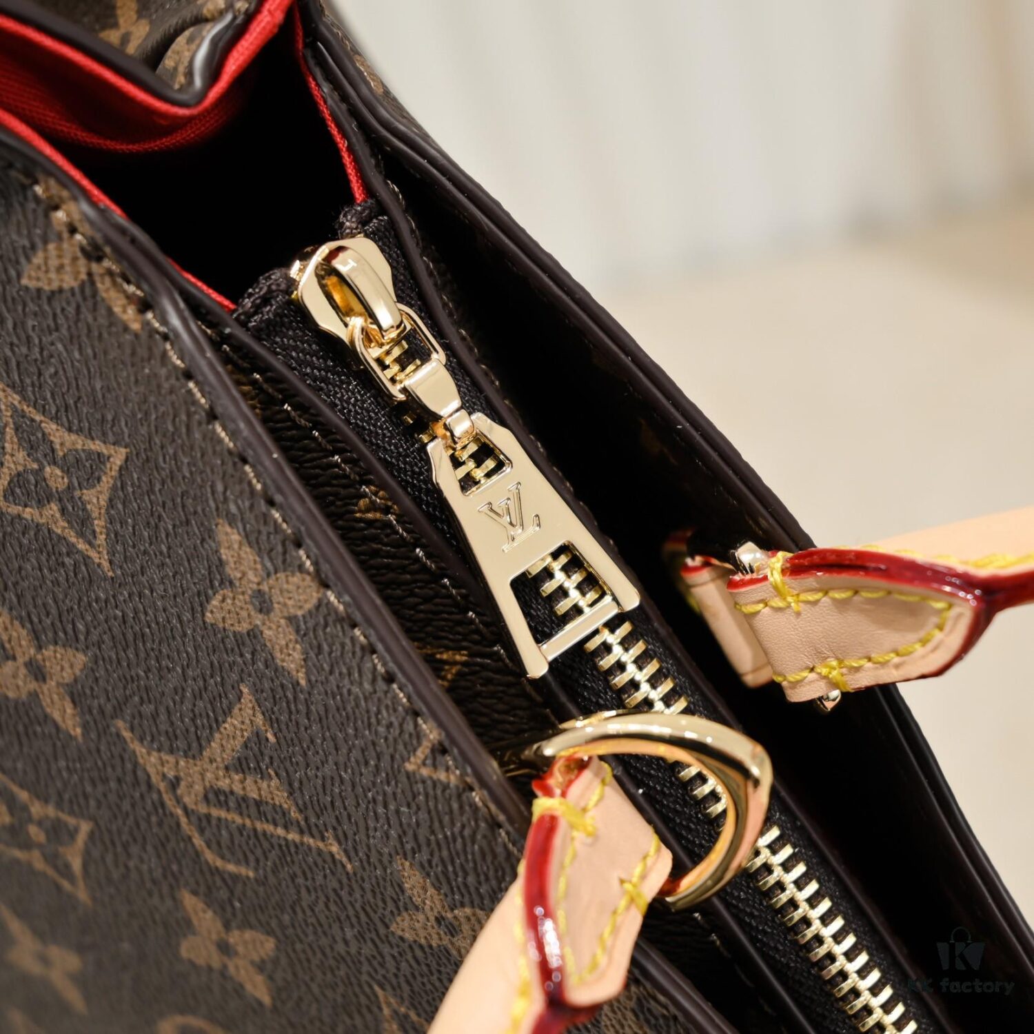 Large 2021 New LV New Grand Palais MM 🎉🎉🎉 Louis Vuitton Double-Sided Yellow Leather Monogram Fashion Shoulder and Top Handle Bag