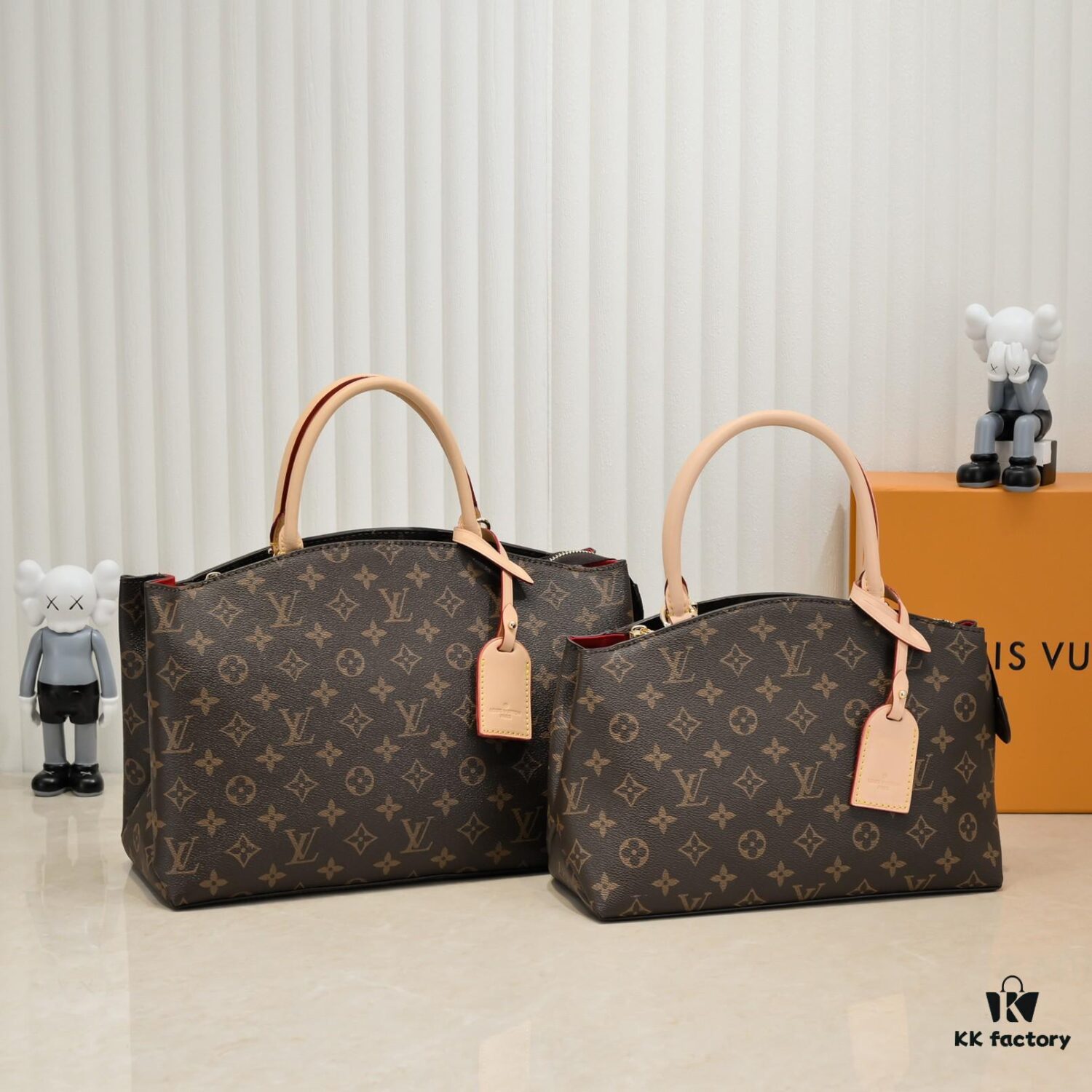 69303944f09edb6de4c4cf69 LV New Grand Palais MM 2021 Collection Louis Vuitton Trendy Fashion Shoulder Handbag in Calfskin Print, Size: 29-18-12.5