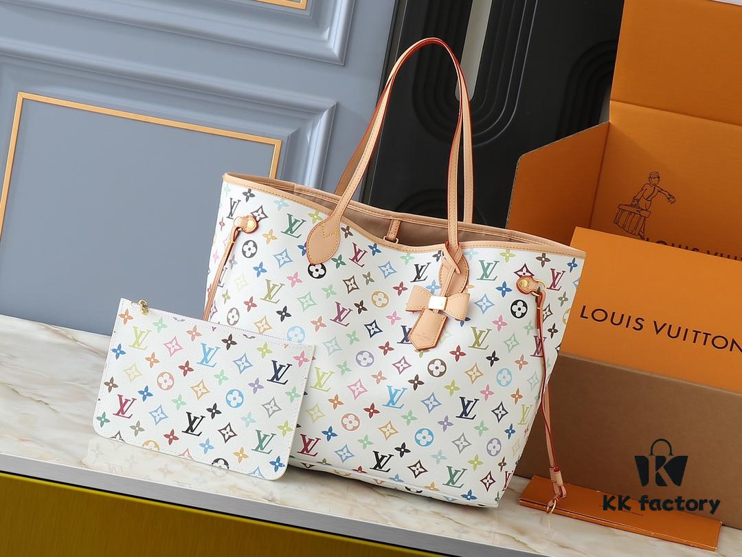 69303954f09edb6de4c4cf88 Upgraded Original M13675 M13271 M40995 This Medium Neverfull Bag is Part of Louis Vuitton x Takashi Murakami Re-Edition Collection