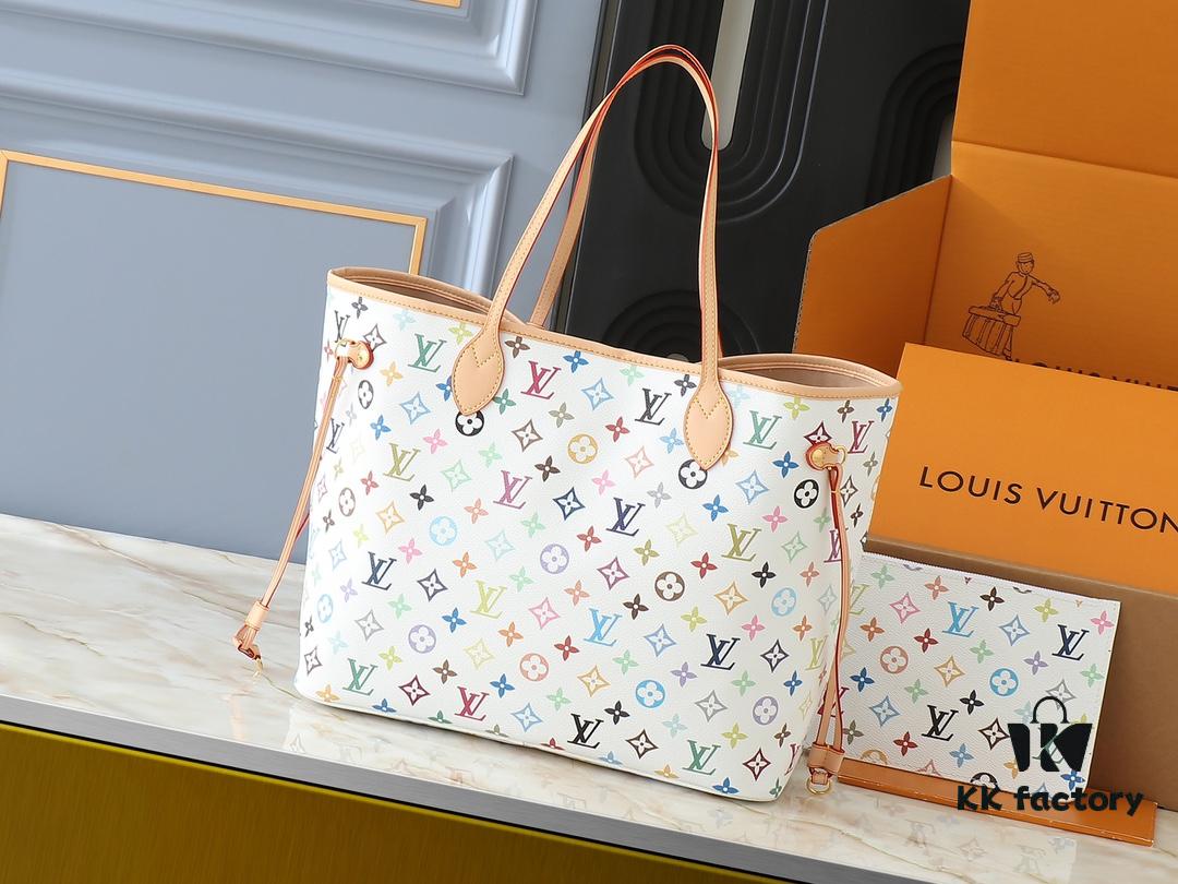 69303955f09edb6de4c4cf8b Upgraded Original M13675 M13271 M40995 This Medium Neverfull Bag is Part of Louis Vuitton x Takashi Murakami Re-Edition Collection