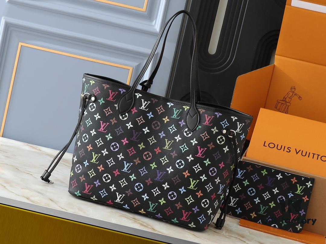 6930395af09edb6de4c4cf92 Upgraded Original M13675 M13271 M40995 This Medium Neverfull Bag from the Louis Vuitton x Takashi Murakami Re-Edition Collection