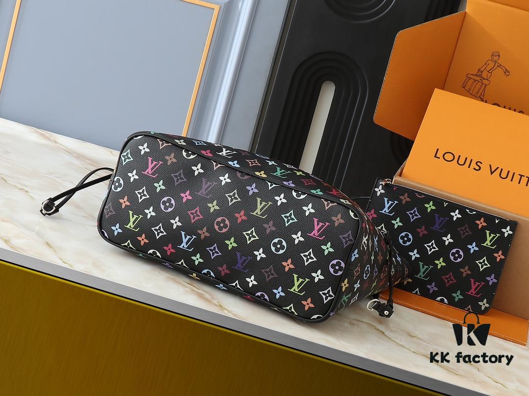 6930395cf09edb6de4c4cf96 Upgraded Original M13675 M13271 M40995 This Medium Neverfull Bag from the Louis Vuitton x Takashi Murakami Re-Edition Collection