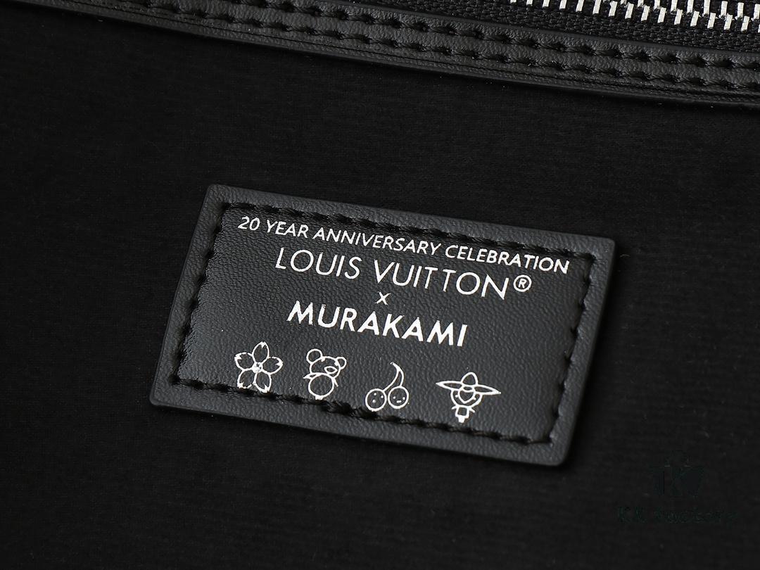6930395df09edb6de4c4cf98 Upgraded Original M13675 M13271 M40995 This Medium Neverfull Bag from the Louis Vuitton x Takashi Murakami Re-Edition Collection