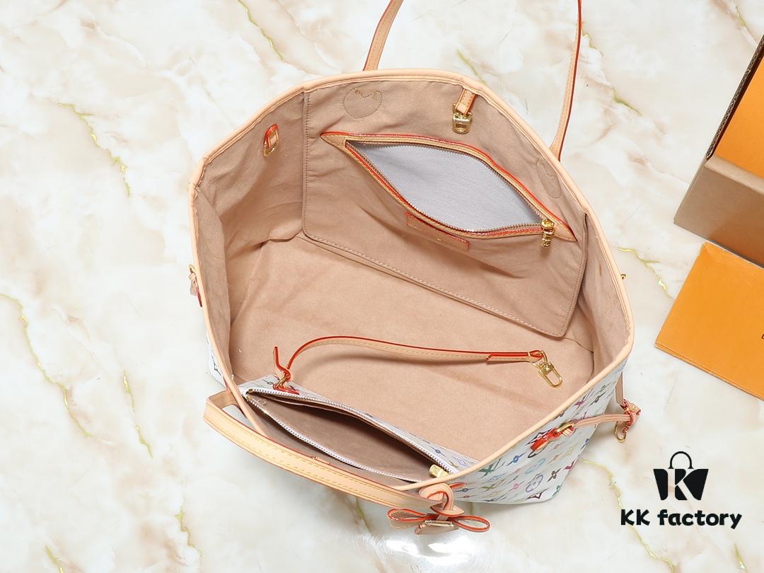 69303960f09edb6de4c4cf9d Upgraded Original M13675 M13271 M40995 This Medium Neverfull Bag is Part of Louis Vuitton x Takashi Murakami Re-Edition Collection
