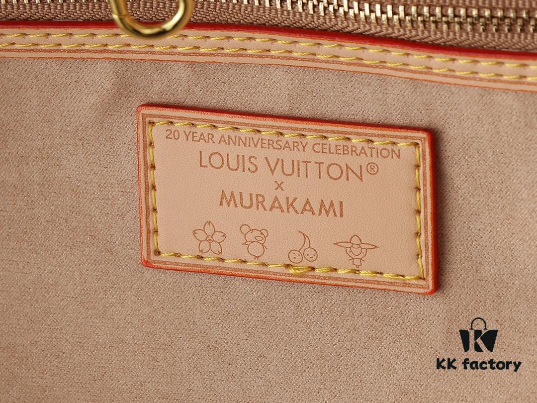 69303963f09edb6de4c4cfa5 Upgraded Original M13675 M13271 M40995 This Medium Neverfull Bag is Part of Louis Vuitton x Takashi Murakami Re-Edition Collection
