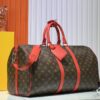 693039a2f09edb6de4c4cffc Authentic Item! Highly Acclaimed Keepall 455055 Travel Bag in 5 Colors (with Strap) – 40568 41418M41416 M41414, Three Sizes Restocked – Versatile Travel Duffel