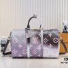 693039d6f09edb6de4c4d02d Louis Vuitton Classic Keepall 45 Travel Bag in Soft Pink Tones, Model No. 59943 41418