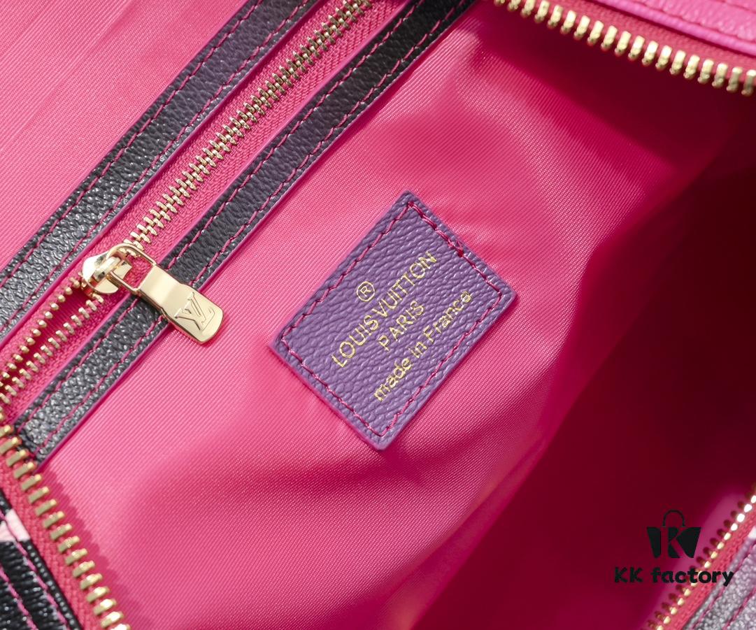 693039eaf09edb6de4c4d03e Louis Vuitton Classic Keepall 45 Travel Bag in Soft Pink Tones