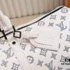 693039f3f09edb6de4c4d044 Exclusive Real Photo M24953 41416 New Version Louis Vuitton Classic Keepall Travel Bag in Monogram Shadow Leather