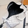 693039f5f09edb6de4c4d046 Exclusive Real Photo M24953 41416 New Version Louis Vuitton Classic Keepall Travel Bag in Monogram Shadow Leather